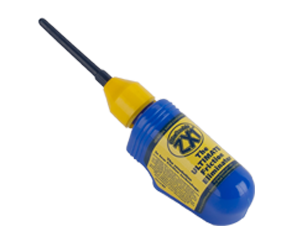 C76 ZX1 Microlube Pin Oil is more viscous lubricant packaged with a fine needle applicator ideal for reaching small areas where a trigger spray.