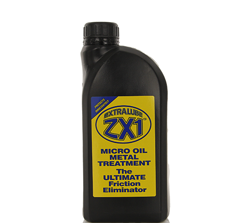 Team ZX1 Extralube 1L Micro Oil Metal Treatment – high-performance friction eliminator for cars, bikes, and machinery engines.