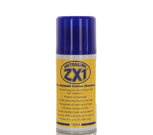 Team ZX1 Extralube 100ml Micro Oil Metal Treatment – compact engine additive for reducing wear and improving lubrication.