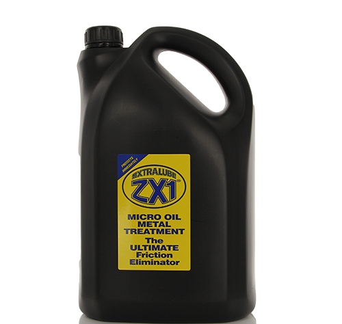 Team ZX1 Extralube 5L Micro Oil Metal Treatment – industrial-grade friction eliminator for engines, gearboxes, and machinery.