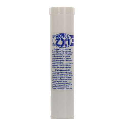 Team ZX1 Micro-µ Grease 400g cartridge – high-performance grease for extreme pressure and temperature in standard grease guns.