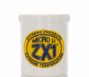 Team ZX1 Micro-µ Grease 500g tub – high-performance grease for extreme pressure and temperature industrial applications.