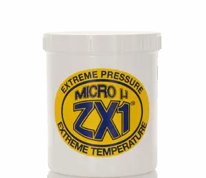 Team ZX1 Micro-µ Grease 500g tub – high-performance grease for extreme pressure and temperature industrial applications.