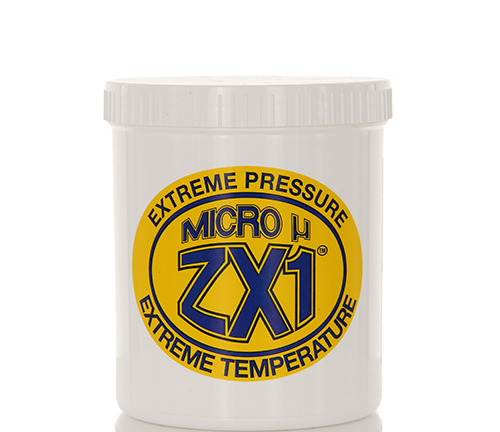 Team ZX1 Micro-µ Grease 500g tub – high-performance grease for extreme pressure and temperature industrial applications.