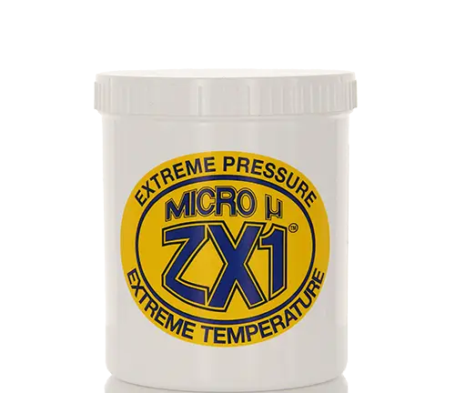 Team ZX1 Micro-µ Grease 500g tub – high-performance grease for extreme pressure and temperature industrial applications.