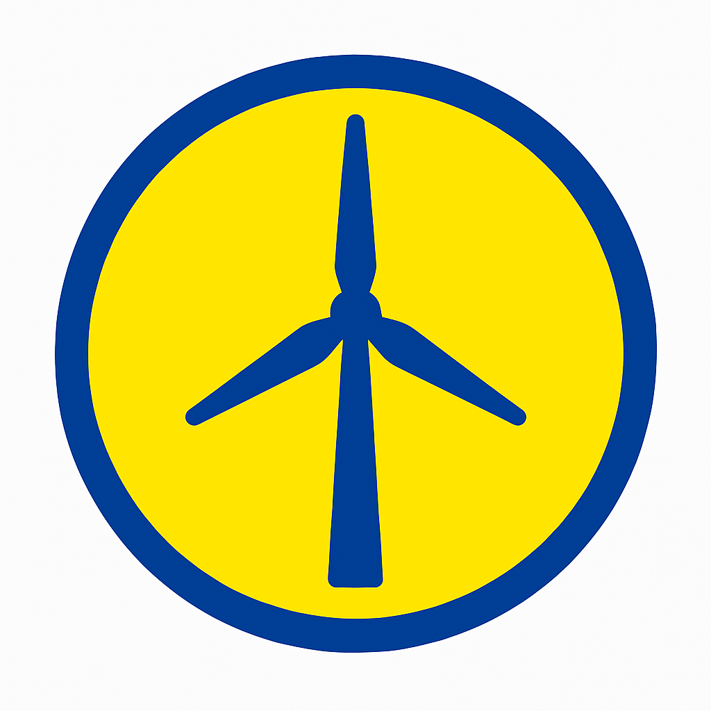 Team ZX1 environmental industry icon showing support for renewable energy, wind power, and sustainable lubrication solutions.