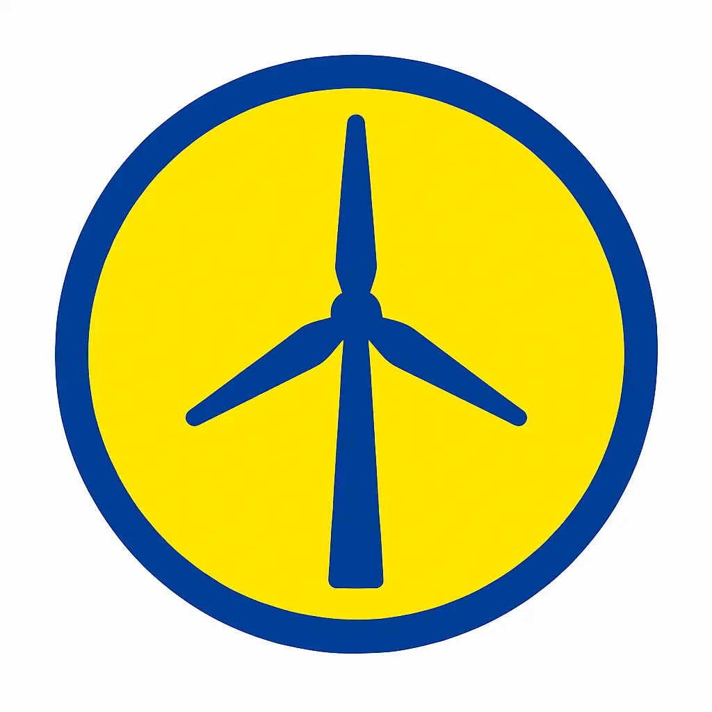 Team ZX1 environmental industry icon showing support for renewable energy, wind power, and sustainable lubrication solutions.