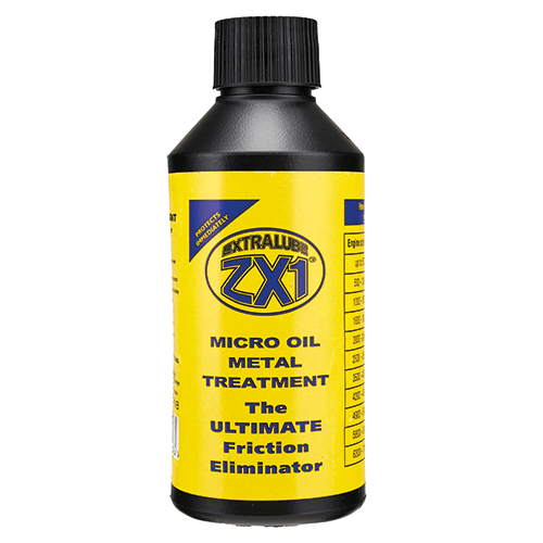 Team ZX1 Extralube 250ml Micro Oil Metal Treatment – premium lubricant additive for reducing friction and engine wear.